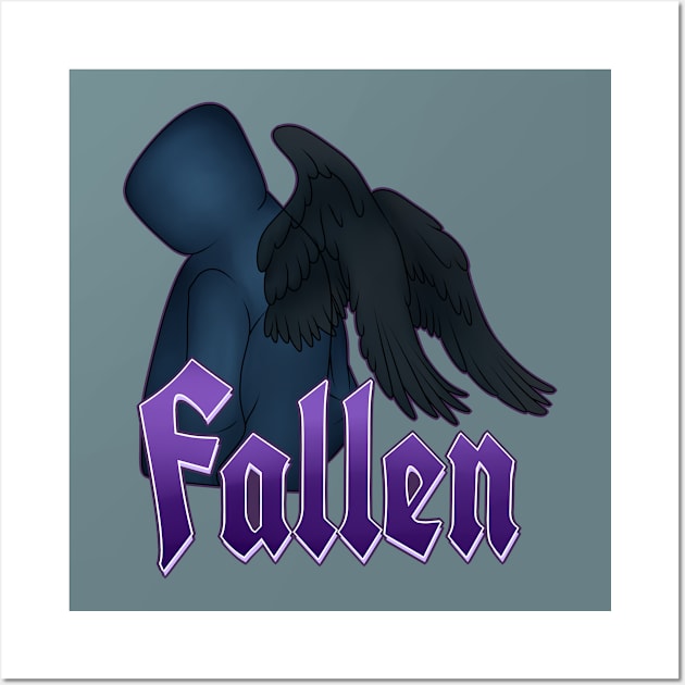 Fallen Wall Art by TheAngelofDeath